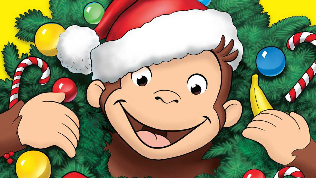 Bajkeverő majom: Boldog Karácsonyt majom módra! online