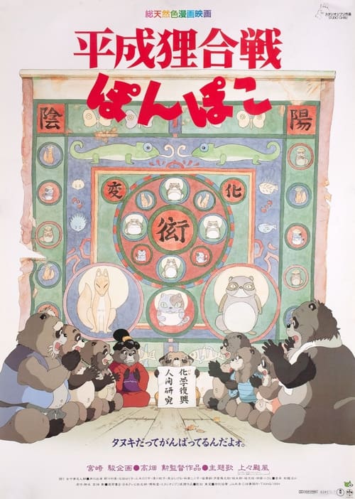 Pom Poko - A tanukik birodalma teljes film