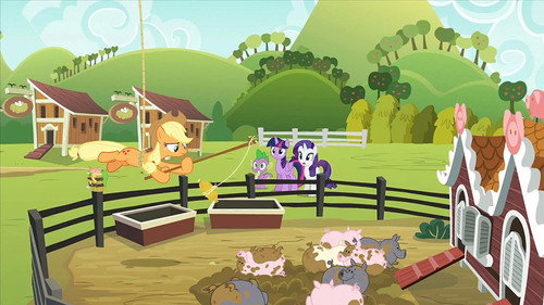 Én kicsi pónim: Varázslatos barátság 6. évad Applejack szabadnapja online