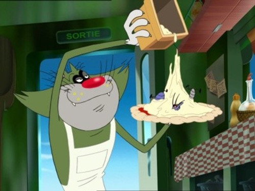 Oggy és a svábbogarak 3. évad 28. epizód online