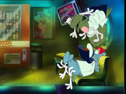 Oggy és a svábbogarak 3. évad 37. epizód online