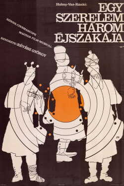 Egy szerelem három éjszakája poszter