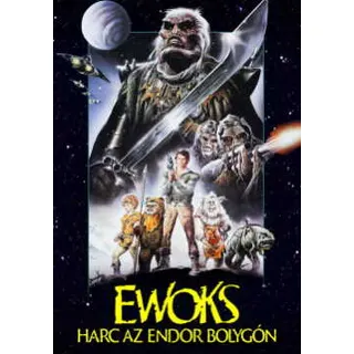 Star Wars: Ewoks - Harc az Endor Bolygón poszter